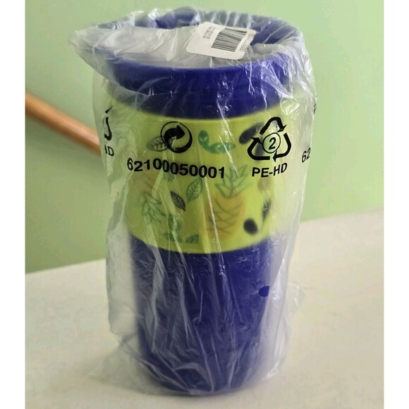 Tupperware ECO To Go Travel Cup Tumbler 16oz Purple Pineapple Sippy New - Picture 1 of 8